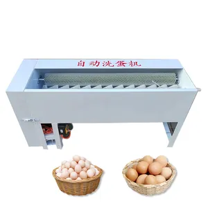 Commerciële Automatische Kippenei Wasmachine Reinigingsmachine Voor Ei