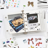 Autocollants coréens SIMNO rétro et mignons sur le thème des petits objets, fournitures de décoration pour scrapbooking, pour adultes, femmes et filles