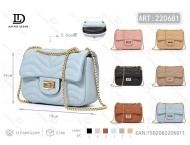 Borsa a Tracolla da Donna con Chiusura a Torsione in Microfibra Sintetica con Cinghia Singola per Uso Quotidiano in Tutte le Stagioni - Product Image 1