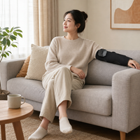 Masseur sans fil à compression d'air pour avant-bras et poignets, enveloppant, rechargeable 2200 mAh
