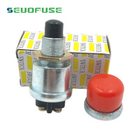 50A 12V/24V moteur étanche résistant aux intempéries momentané bouton poussoir interrupteur de démarrage pour klaxon moteur voiture camion RV bateau
