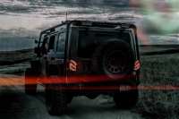 Nouvelles feux arrière Jt, version US/Europe, feux de freinage arrière à LED, feux arrière Rubicon, feux arrière Gladiator Jt 2020-2021, rouge, IP67, étanche, plug and play