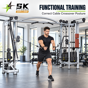 SK-T39 Macchina Multifunzione a Cinque Stazioni con Pesi a Pila, Cavi e Sedile Imbottito per Allenamento di Forza in <span class=keywords><strong>Palestra</strong></span> Commerciale - Product Image 3