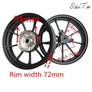赛途新款摩托车合金轮圈和轮毂适用于DIO 18/28 & ZX34/35/38/56系列-改装/升级零件 - Product Image 1