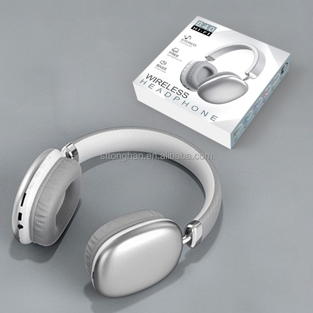 Factory Best Wholesale Price HiFi Bass Stereo Wireless Over Ear Headphones Comfortable Earphone Headset