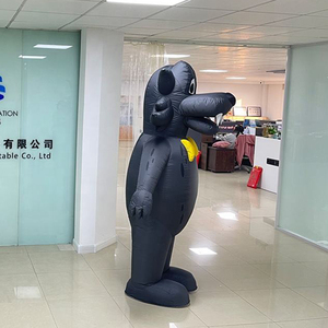 Hot bán khuyến mãi Inflatable đi bộ trang phục vui di chuyển phim hoạt hình Wolf phù hợp với Inflatable Linh Vật Trang phục - Product Image 2