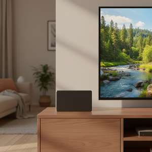 ANTENNA ANTOP de Alta Ganancia, Panel de Plástico Delgado para Interiores, con Rango de Frecuencia UHF/VHF, Montable en Mesa/Pared y con Amplio Rango de Recepción - Product Image 3