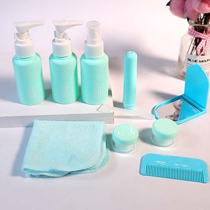 SBelle Unique – Kits de voyage portables OEM grande capacité, rose, pour sérum et shampoing 75 ml, avec pompe pulvérisatrice et brosse à dents - Product Image 4