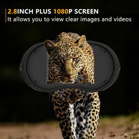Jumelles numériques 4K avec vision nocturne, écran HD 2,8 pouces, zoom 10X, lunettes infrarouges, vente en gros