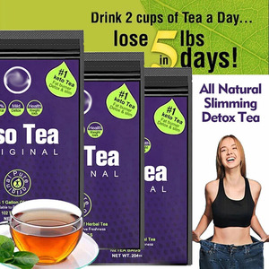 Thé Détox Minceur Naturel pour la Perte de Poids, Nettoyage du Côlon, Santé, Mélange d'Herbes Biologiques, Brûleur de Graisse & Ventre Plat - Product Image 5