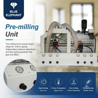 Machine de chantournage automatique E-70JR avec fonction de pré-fraisage pour le traitement de panneaux de meubles sur mesure, armoires et placards