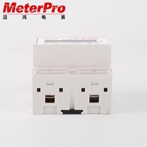 <span class=keywords><strong>Compteur</strong></span> d'énergie à 4 pôles de largeur 100 ampères 1 phase 2 fils Rail DIN kwh - Product Image 5