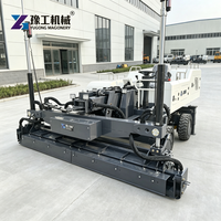 Niveleuse laser à essence pour béton, à faible entretien, idéale pour les parcs logistiques