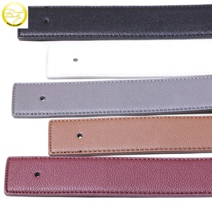 Ikat pinggang kulit buatan tangan grosir dengan Logo kustom dan gesper desain Aksesori pinggang elegan - Product Image 4