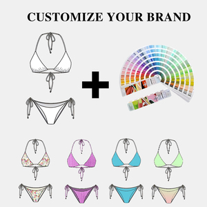 Eco-friendly Swimwear Manufacturer Factory Wholesale Customized Bikini Beach Swimwear <strong>Bathing</strong> <strong>Suits</strong> For Women