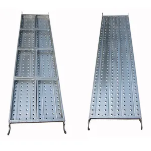OEM Galvanized Scaffolding Steel Boards Scaffolding Metal Plank Weight Cheap ringlock Scaffolding plan