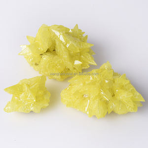 Cristal de <span class=keywords><strong>Azufre</strong></span> Natural en Bruto al por Mayor, Alta Calidad, Racimo de Cristal en Bruto, <span class=keywords><strong>Azufre</strong></span> Sólido Nativo Amarillo a Granel - Product Image 5