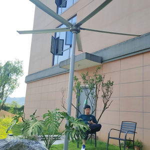 3.7m Outdoor Waterproof Standing Garden Fan PMSM Motor Industrial Fan Large <b>Stand</b> Mist Spray Fan Commercial Use 220V AC - Product Image 3