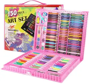 150-Piece Art Sets for Drawing, Painting and More in a Portable Art Box, Coloring Set Art Kits Great Gift for kids