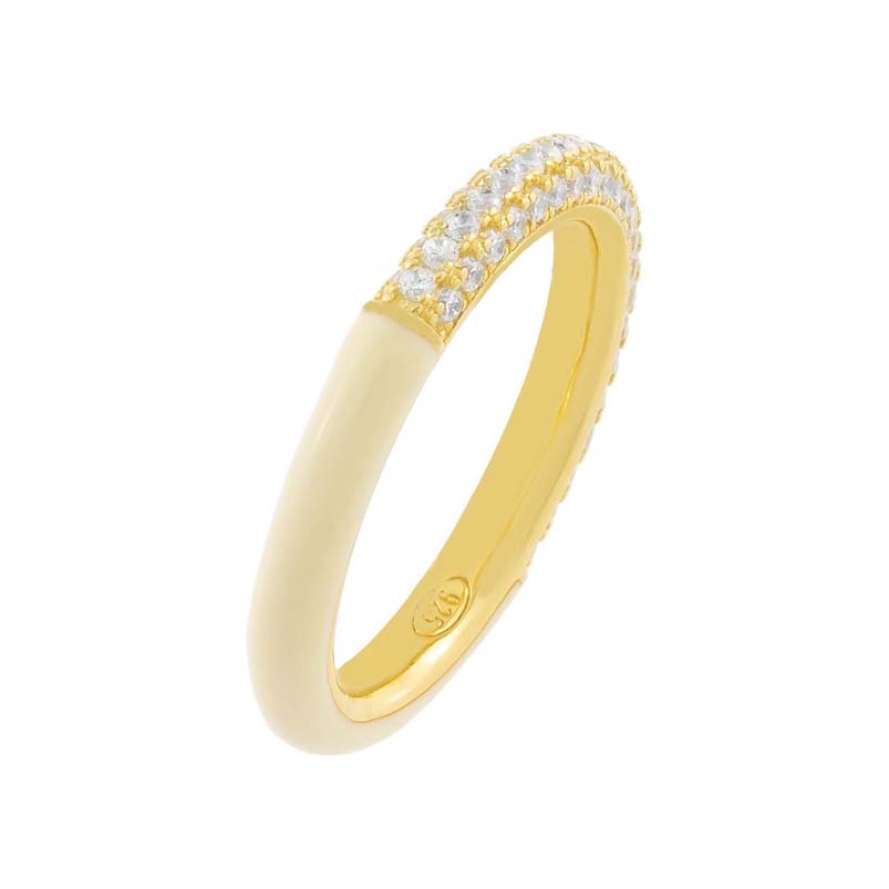 Off White 18K Gold