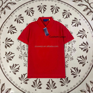 Polo pour homme en coton pur, écologique, décontracté, style golf, avec logo sur le devant, manches courtes, vente en gros, style <span class=keywords><strong>Boss</strong></span> RAL, été personnalisé - Product Image 2