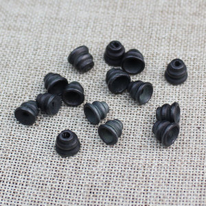 Ebony Pagoda Buddha Head Beads Round DIY Jewelry Accessories For <b>Bracelet</b> Making Zhejiang Craft Materials Polished Tree Material - Product Image 1