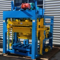 Máquina Automática para Fabricar Ladrillos de Hormigón 4-25, Precio de Fábrica, Máquina de Bloques para Materiales de Construcción