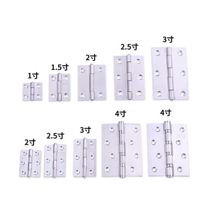 Charnières en acier inoxydable 304 épaissies, pliables à 180 degrés, pour meubles, portes, boîtes à moteur, boîtes en bois, machines - Product Image 2