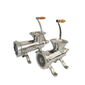 Máquina <span class=keywords><strong>picadora</strong></span> <span class=keywords><strong>de</strong></span> <span class=keywords><strong>carne</strong></span> <span class=keywords><strong>manual</strong></span> <span class=keywords><strong>de</strong></span> hierro fundido o acero inoxidable, embutidor - Product Image 2