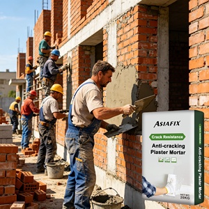 Mortier de base anti-fissuration industriel pour murs, plâtre de lissage en gypse - Product Image 5