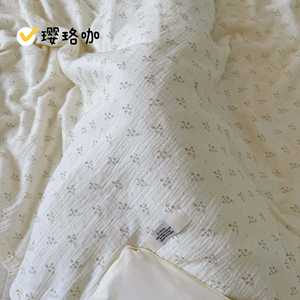 Couette d'été en coton double gaze Manzhixuan 200x230cm, lavable en machine, couverture climatisée - Product Image 2