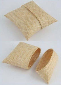 Boîte cadeau en bambou tissé créative en gros, couvercle fait à la main, bonbons de mariage, luxe, unique, respectueux de l'environnement, cadeau d'Halloween, cadeau de remise de diplôme - Product Image 5