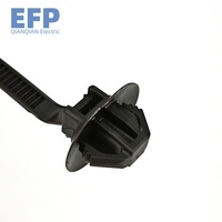 Lot de 50 attaches-câbles en nylon, kit de fixation rapide pour voitures et tuyaux, clips de fixation pour fils de voiture