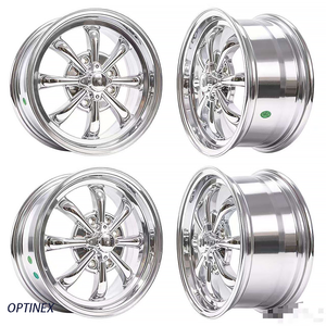 Cerchio GT8 personalizzato lucidato 15X5.5 pollici 4X130 per Raider Fuchs BRM Klassik Gasser Randar Sprint Star COSMIC South African Beetle - Product Image 5