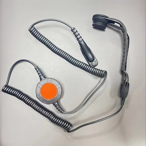 Lính cứu hỏa Mũ bảo hiểm intercom đài phát thanh giao tiếp chữa cháy trạm Tai nghe tai nghe Tai nghe PTT Mic cho Motorola Walkie Talkie - Product Image 2