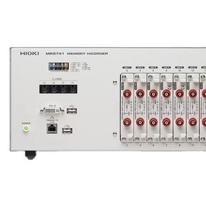 เครื่องบันทึก Hioki MR8741 Memory HiCorder แบบติดตั้งบนแร็ค 16 ช่องสัญญาณ ระบบความเร็วสูง ช่วงความถี่ 5MHz สำหรับบันทึกข้อมูลทางอิเล็กทรอนิกส์ สารเคมี และบันทึกข้อมูลอื่นๆ - Product Image 1