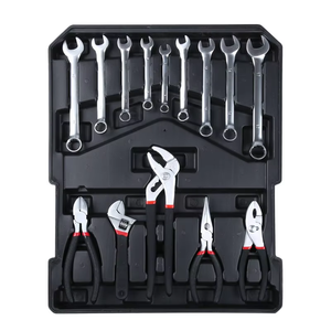 Chuyên nghiệp Ổ Cắm Công cụ <span class=keywords><strong>Kit</strong></span> 187 pcs Thiết lập không dây nhôm ổ cắm Cờ lê Búa Kìm Ratchet cờ lê - Product Image 4