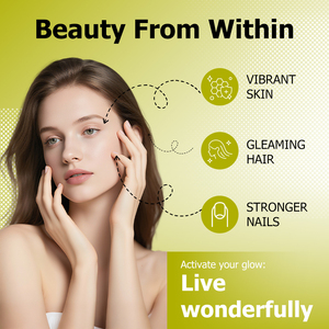 Private Label OEM ODM Vegetable Capsules with <b>Protein</b> Immunoglobulins Protect Scalp From Strength by Supporting Immune System - Product Image 3