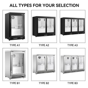מקרר מסחרי קיבולת גבוהה מקרר מזכוכית בירה מקרר בית מלון מיני בר מקרר מקרר יין קפה - Product Image 6