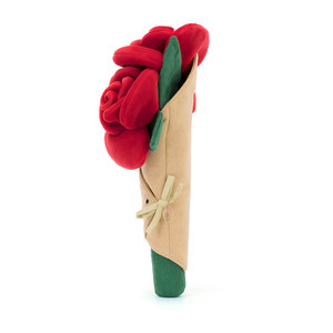 Peluche Jelly Cat Rose Mignonne, Bouquet de Roses Amuseables, Jouets en Peluche de la Série Amuseables, Poupées, Cadeau Parfait pour la Saint-Valentin - Product Image 2