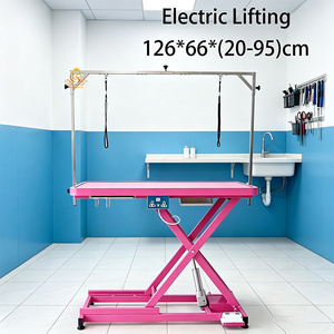 <span class=keywords><strong>Table</strong></span> d'examen et de toilettage vétérinaire EUR VET pour chiens, chats et petits animaux - Écologique, facile à utiliser, réglable - Product Image 1