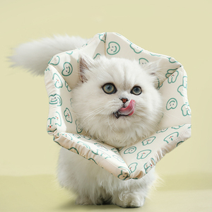 Nuevo <span class=keywords><strong>Collar</strong></span> de perro y gato para mascotas, <span class=keywords><strong>Collar</strong></span> ajustable para mascotas, Anti lamer, Anti mordedura, cubierta para la cabeza, <span class=keywords><strong>Collar</strong></span> para gatos - Product Image 4