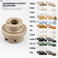 Bague de support de vis mère PEEK pour prototype rapide, usinage CNC à faible émission de gaz pour le positionnement de plaquettes