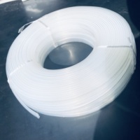 Tuyau gonflable transparent en caoutchouc TPU pour airbag, résistance à haute pression 90 Shore, raccords plats, largeur 10-30mm, service de découpe