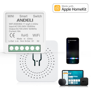 CozyLife 16A 1Gang Mini interruptor <span class=keywords><strong>de</strong></span> pared WiFi ABS <span class=keywords><strong>Apple</strong></span> HomeKit/Google Home/<span class=keywords><strong>Alexa</strong></span>/<span class=keywords><strong>Apple</strong></span> Android Compatible a prueba <span class=keywords><strong>de</strong></span> agua Reino Unido/EE. UU./UE - Product Image 2
