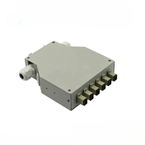 Boîtier de terminaison fibre optique FTTH FTTX intérieur 4/6 ports SC, panneau de brassage sur rail DIN en métal, compatible SC UPC/<span class=keywords><strong>APC</strong></span>/OM1/OM2/OM3/OM4 - Product Image 6
