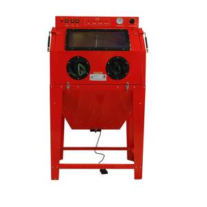 new design 350L sand blast cabinet with electric control system and dust collector