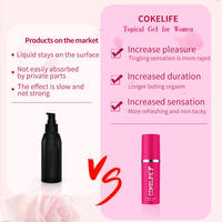 Gel Sensible Liquide pour Orgasme Externe, Hydratant Intime, Stimulant de Plaisir pour Adultes, Produit de Plaisir pour Couples