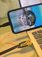 Câble multifonction USB tressé 4-en-1 de nouvelle génération, charge rapide 5A pour téléphones et appareils mobiles iOS