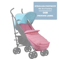 Prix de gros Hiver Chine Couverture de poussette pour bébé avec pompon, Sac de couchage chaud pour poussette